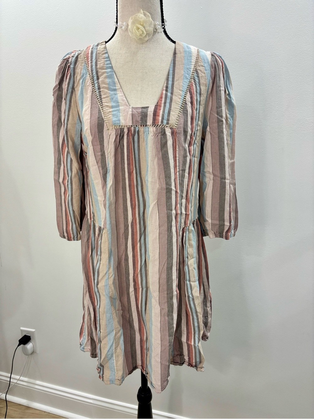 Knox Rose Dress women’s Small linen blend